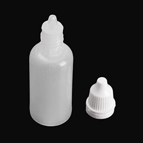 DIY Crafts Pack Of 10 Pcs, Combo Offer, Clear 5ml/10ml White Plastic Empty Squeezable Dropper Bottles Eye Liquid Droppe(Pack Of 10 Pcs, Combo Offer) 4