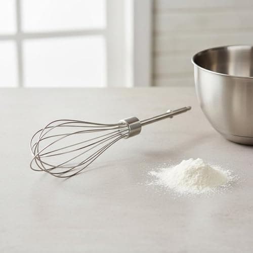 SNAPPSY 2 Pieces Widely Compatible Hand Mixer Beater Stainless Steel Whisk Attachment Long-Lasting Hand Mixer Whisk, Dough Hook 304 Ss 3