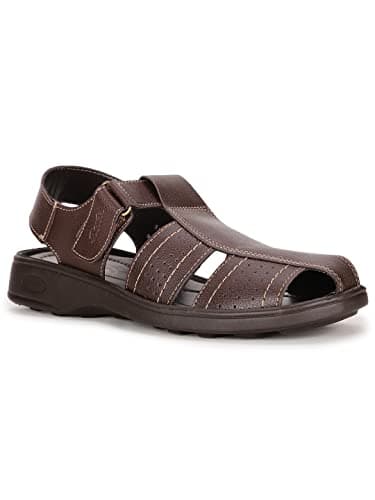 Bata Classic Sandal Men's Dark Brown Sandals - 9 UK (8614041)