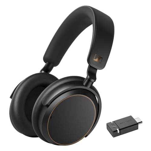 Sennheiser ACCENTUM Wireless Special Edition-Over Ear Headphones with Hybrid ANC,50 Hr Battery & Free BTD 600 Bluetooth Dongle Worth 5,990 Streaming & Crystal Clear Calls,Designed in Germany - Copper