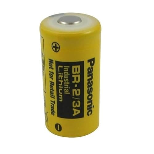 Microusb Compatible with Panasonic BR-2/3A Industrial Lithium 3Volt Battery (2 Pc) 3