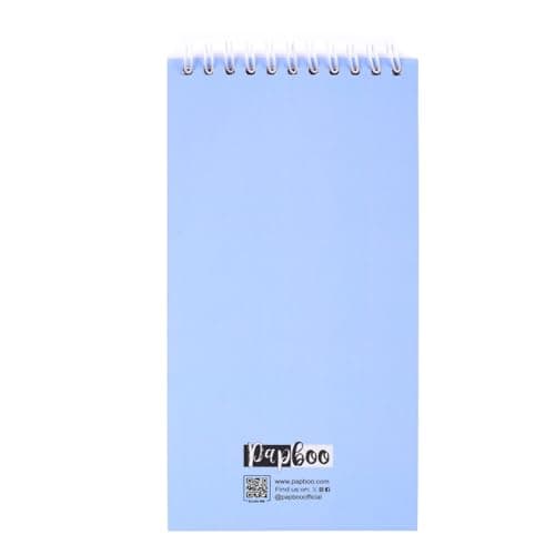 Papboo Easy to Carry To-Do List, Planner, Check list With 80 Printed Sheets Matte Finished Cover (Sky Blue) 6