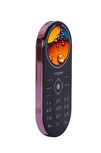 Snexian Ringme Latest Circle Premium Dual Sim |Keypad Mobile| with 1.44" Display| BT Dialer | Circle Phone|Voice Changer|Auto Call Recording|Long Lasting Battery| FM| Camera|Feature Phone| Pink 3
