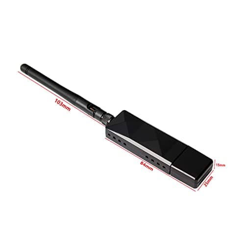 Gugxiom Ar9271 Usb Wireless Wifi Adapter With 2Dbi External Antenna,For Desktop Kali Linux Ubuntu Windows Xp 7 8 10 Ros,Black 4