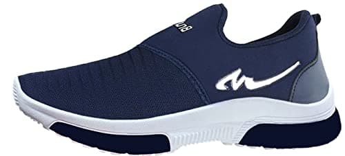 BRUTON Trendy Gym Shoes | Sports Shoes | Running Shoes for Men- Blue, Size : 8 5