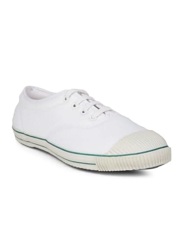 Bata Men School Shoes - White (6 UK)