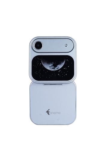 Foneme F17 FLIP Dual Sim |Keypad Mobile with 1.8" Display |Flip|Fold|Call & SMS Indicator|Innovative Design |BT Dialer|Voice Changer|Long Lasting Battery|Camera|Feature Phon| Silver 2