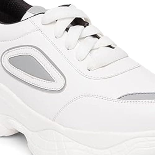 Longwalk Women and Girls Sneakers (6 UK/India 39 Euro) White 4