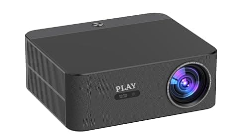PLAY MAC Pro UHD Smart Home LCD LED Certified GTv Projector, 2500 ANSI Lumens, 4k Projector with Android 11, WiFi 5 & Bluetooth 5.2, 60,000 Hour LED,Lamp Life, Home Theatre Cinema Experience