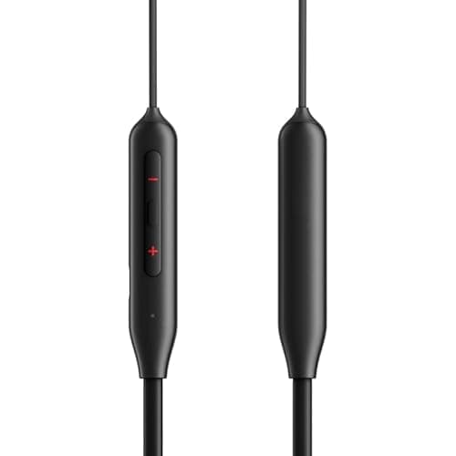 for OnePlus Bullets Wireless Z3 in-Ear Neckband with 12.4mm Drivers, 3D Spatial Audio,10 mins Charge for 27 hrs Playback, AI Call Noise Cancellation, 4 EQ preset (Black & Yellow) 2