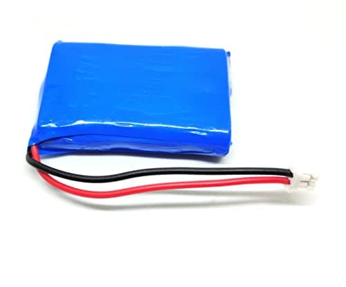 INVENTO 2Pcs 3.7V 1500 mAh 50x35x12mm Li-ion Lithium-ion Rechargeable Battery Pack for DIY 4