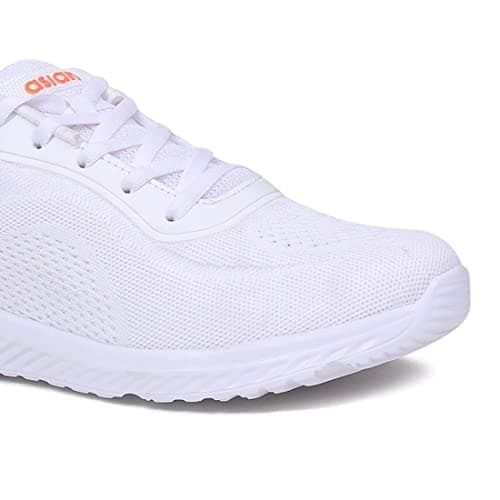 ASIAN Delta-20 Wonder Sports & Casual Sneaker Lightweight Lace-Up Shoes for Men's & Boy's, White - 8 UK 5