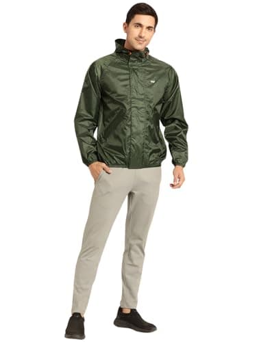 Wildcraft RN Jaket_Print,OlivCamBlk, XL