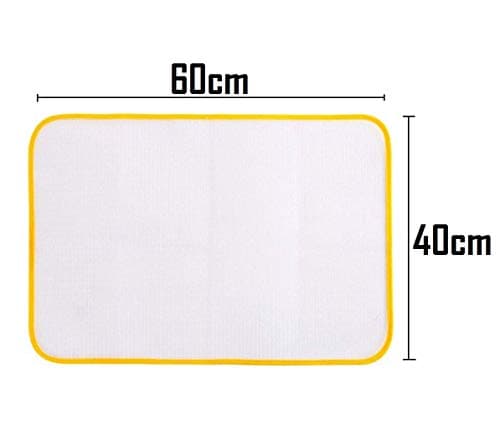 Vardan Enterprise Iron Storage Bag Portable Waterproof Iron Cover for Steam and Dry Irons Heat Resistant Iron Box Pouch with Handle Black 2