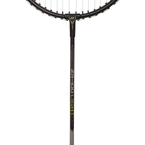 Yonex ZR 100 Light Aluminium Badminton Racquet with Full Cover | Made in India Dark Charcoal 4