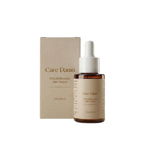 CARE DAMN Hair Regrowth Serum for Hair Fall Control | Redensyl, Procapil, Anagain, Baicapil & Rosemary Extract | Follicle Booster for Stronger Hair | Suitable for Men & Women (30 ml) (Pack of 1)