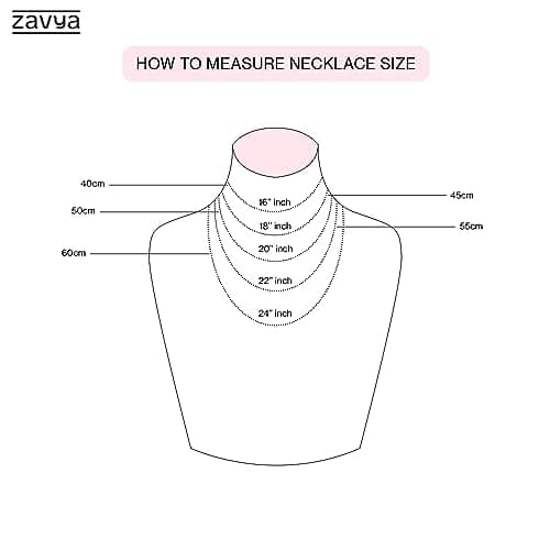 ZAVYA 925 Sterling Silver Dual Circular CZ Studded Gold Plated Jewelry Set| Gift for Women & Girls | With Authenticity Certificate & 925 Stamp 6