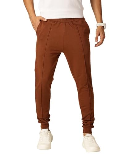 Thomas Scott Mens Cotton Blend Slim Fit Joggers Track Pant (CCKB04_Downtown, 2XL)