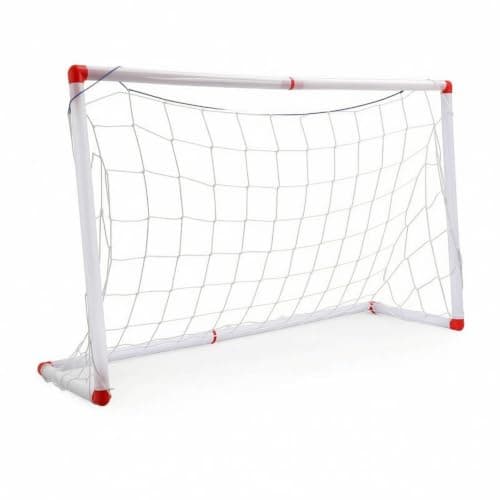 SNAPPSY Kids Soccer Goal with Pump Detachable Soccer Goal with Ball Easy to Assemble Toy for Young Children, Beginners, Backyard, Playroom, Driveway 120CM Goal C