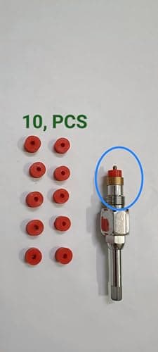 Smart India Steam Coffee Machine valve (toti) Red Silicone Washer (5 PCS) 2