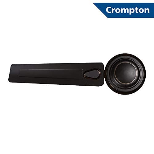 Crompton Super Briz Deco 1200 mm (48 Inch) High Speed Decorative Ceiling Fan (Smoked Brown), Pack Of 1, 4 stars 3