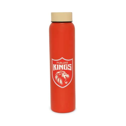 playR x PBKS Sadda Punjab Sipper Red Durable Leak-Proof Protein Sipper Bottle for Gym Training Match Days Sports Fitness Outdoor Protein Supplement Drinks Travel Use