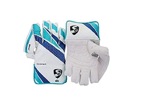SG Club Wicket Keeping Gloves, Small Junior (Color May Vary)