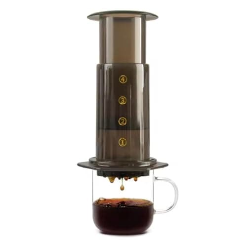 LIXN Coffee and Espresso Maker Manual Machine Black Coffe Maker Compressed Coffee