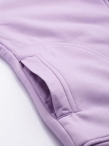 ADBUCKS Winter Wear Short Length Jacket Inside Full Black & White Fur & Made By Rich Cotton Fabric With Hoodies For Womens (M, Lavender) 5