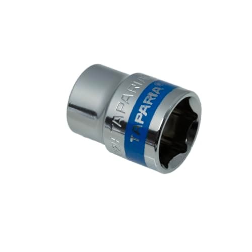 Taparia 1/2" Square Drive Socket (22 mm)-Hex or 6 point Socket for Standard Nuts & Bolts Compatible w/Ratchets, L Handles, Wrenches, Power Tools-Automotive & Mechanical Work for Garages, DIY 3