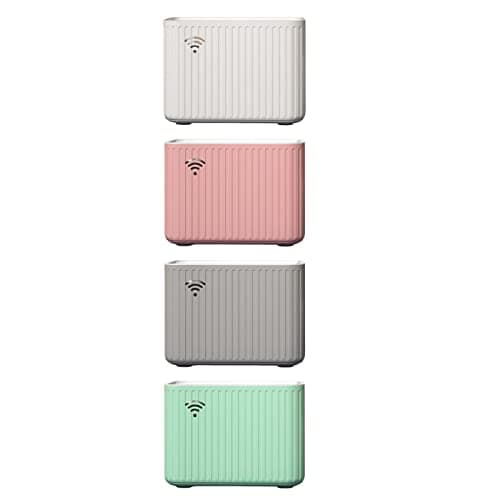 BNF® Router Storage Case Wire Hiding Cable Management Box Decoration for Bedroom White | Computer Cables & Connectors |Cable Ties & Organizers|1 Piec Router Stora Box 3