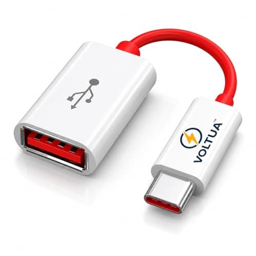 Voltua USB 3.0 to Type C OTG Adapter, 5Gbps Data Transfer, 15W Charging