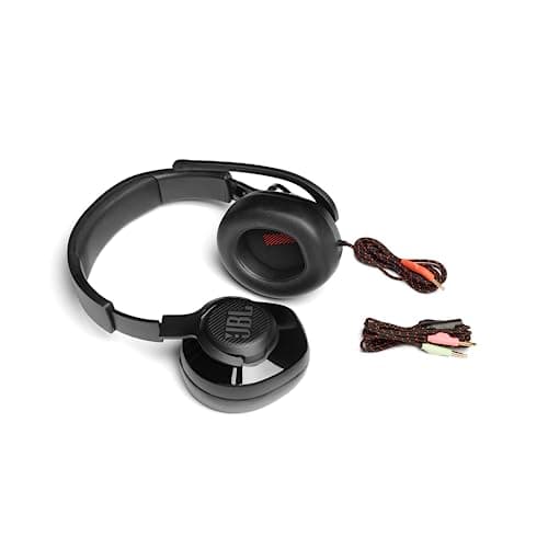 JBL Quantum Wired Over Ear Headphones with Mic (Black) 5