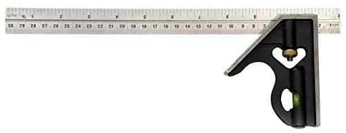 KRISTEEL | Combination Try & Metre Square - 2 pc. Set (300 mm.) Polish Finish [1516A]