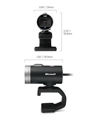 Microsoft LifeCam Cinema 720p HD Webcam for Business - Black 2