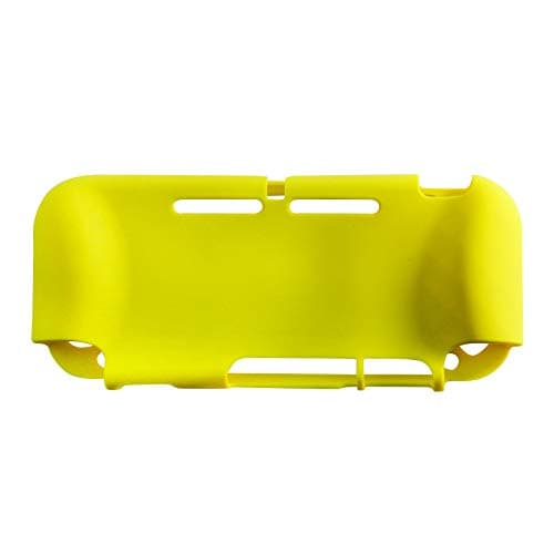 New World Premium Soft Silicone Cover Rubber Protective Case Cover For Nin-tendo Switch Lite Full Body Silicon Protector Case -Yellow 4