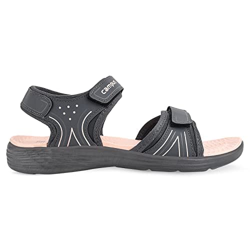 Campus Women's GC-2208L M.GRY/PEACH Sports Sandals - 6UK/India GC-2208L 3