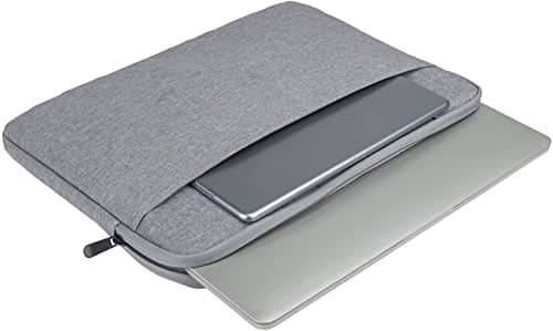 Dynotrek Kindle 11.6 12.9 inch Tablet Laptop Sleeve Case Cover Pouch Handbag with Handle Compatible for Most Apple Samsung Microsoft HP Asus Lenovo Asus Acer Dell, Denim Grey 3