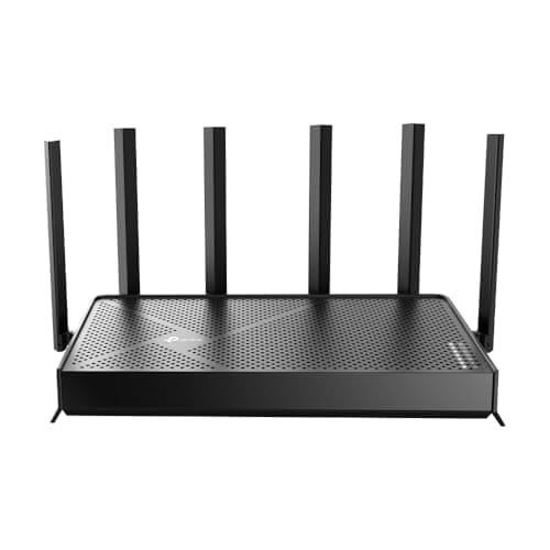 TP-Link Archer BE400 Dual-Band BE6500 WiFi 7 Router | 4K/8K Streaming 6.5 Gbps | 1× 2.5 Gbps WAN/LAN + 3× 1 Gbps LAN Ports + 1× USB 3.0 | 6 Antennas | Compatible with Alexa and Google Assistant