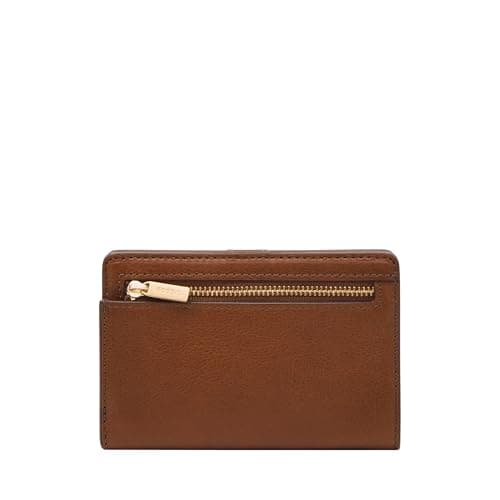 Fossil Women Leather Liza Brown Card Case Sl7986G200 5