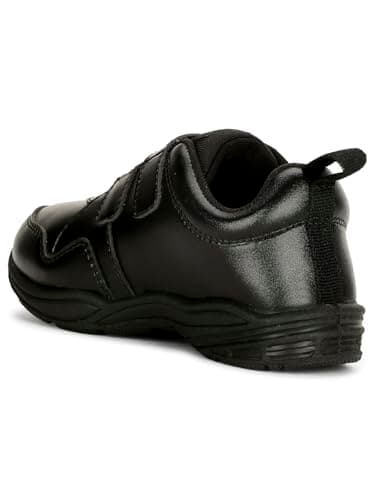 Bata Unisex Manny E 24 School Shoes Black - 10 UK (2516009) 4
