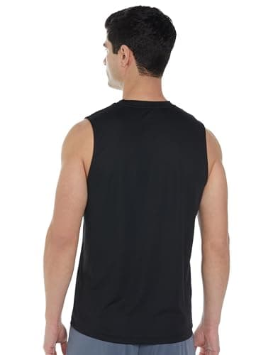 adidas Men Adi365 B Tank M Sports Tops, Black, Large 2