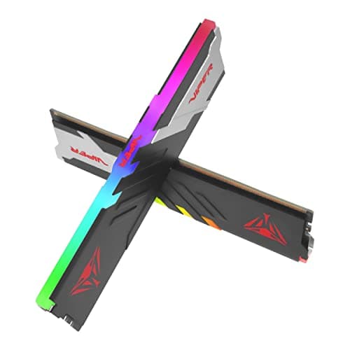 Patriot Memory Viper Venom RGB DDR5 RAM 64GB (2X32GB) 6000MT/s CL30 UDIMM Desktop Gaming Memory Kit PVVR564G600C30K 4