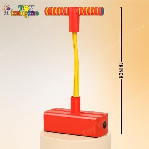 Toy Imagine Foam Pogo Jumper for Kids – Indoor & Outdoor Bouncing Toy for Boys & Girls | Fun Jumping Stick for Ages 3+ | Safe, Durable & Supports Up to 250 Lbs | Birthday Gift (Color May Vary) 5