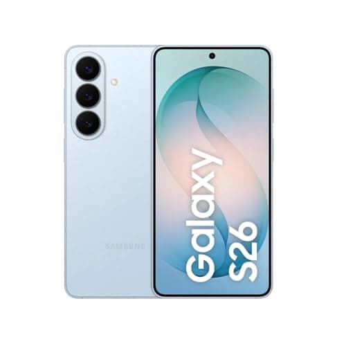 Samsung Galaxy S26 5G (Sky Blue, 12GB RAM, 256GB Storage)|Exynos 2600 Processor|50MP + 12MP Dual Camera|12MP Front Camera|6.3" Full HD+ Display|4300mAh Battery