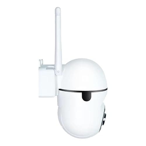 smars 3 MP Full HD WiFi IP PTZ Camera | Motion Detection | 360° Pan & Tilt | 2 Way Talk | Color Night Vision | IP66 Waterproof | Multiple User View | Support Upto 128 GB SD Card 2