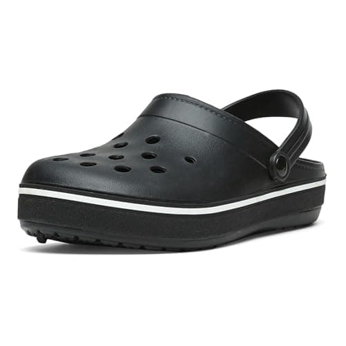 Campus Men's GC-4026 BLACK Clogs - 7UK/India GC-4026