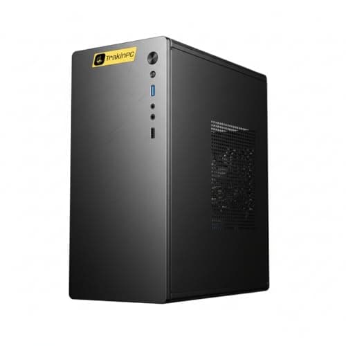 Assembled Powerful Desktop PC- Core i3 2nd-Gen 3.10 Ghz (2120) || 4GB DDR3 RAM || 128GB SSD || Ethernet || HD Graphics 2000 || USB 3.0, Win 10 Pro-Installed - Ideal for Office and Students, Black