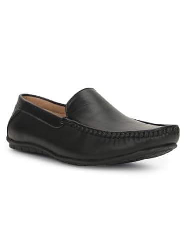 Bata Mens Black Loafer Style with Comfort and Elegance Perfect for Formal Wear, Business Casual, and Parties