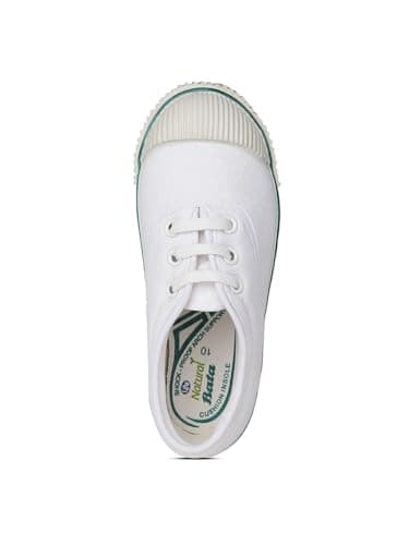 Bata Boys School Lace Up Shoes - White (13Uk) 5